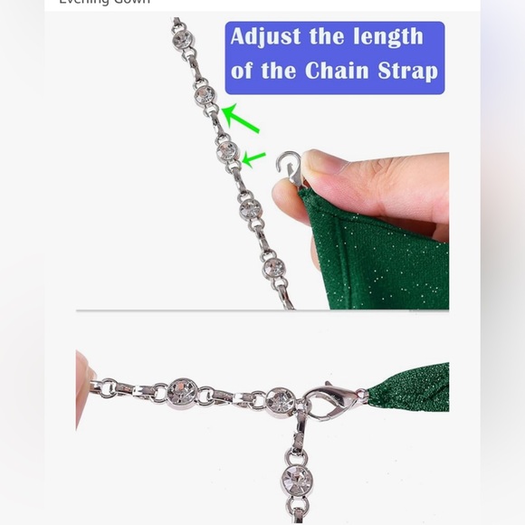 💚Elegant Green Evening Gown💚 - Picture 17 of 17